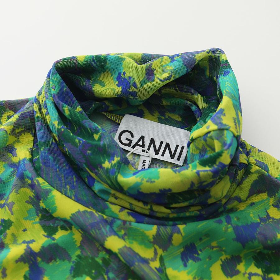 GANNI（ガニー） 長袖 Tシャツ T3132 3580 レディース シャツ シアー
