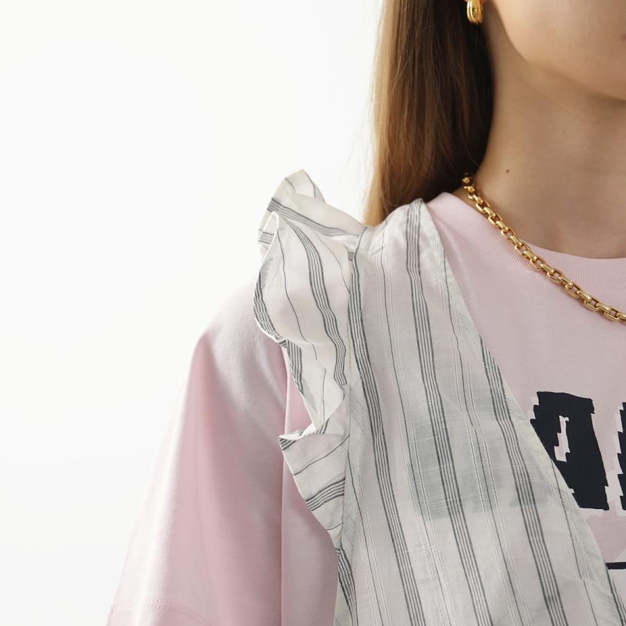 GANNI（ガニー） ワンピース F6966 6517 レディース ノースリーブ