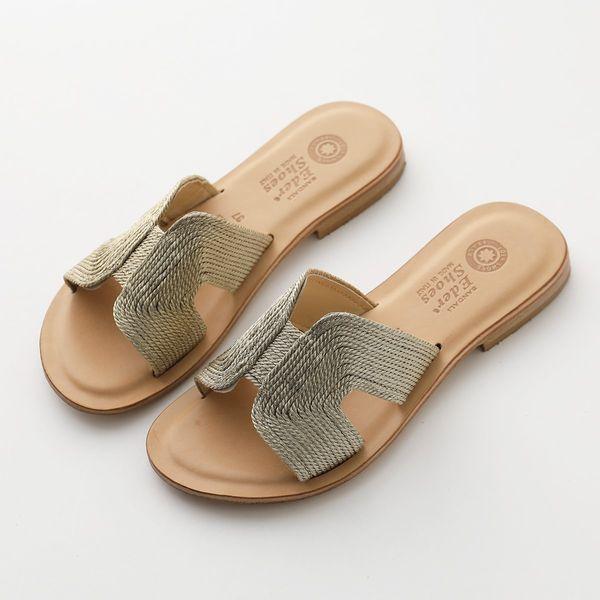 EDER SHOES（エダーシューズ） フラット サンダル 1806 レディース
