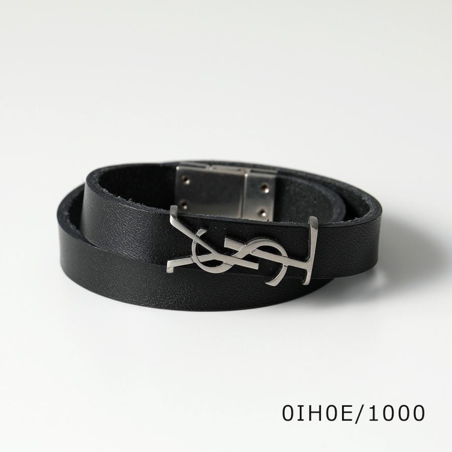 SAINT LAURENT サンローラン ダブルラップブレスレット 646558 SAINT LAURENT サンローラン ダブルラップブレスレット 646558