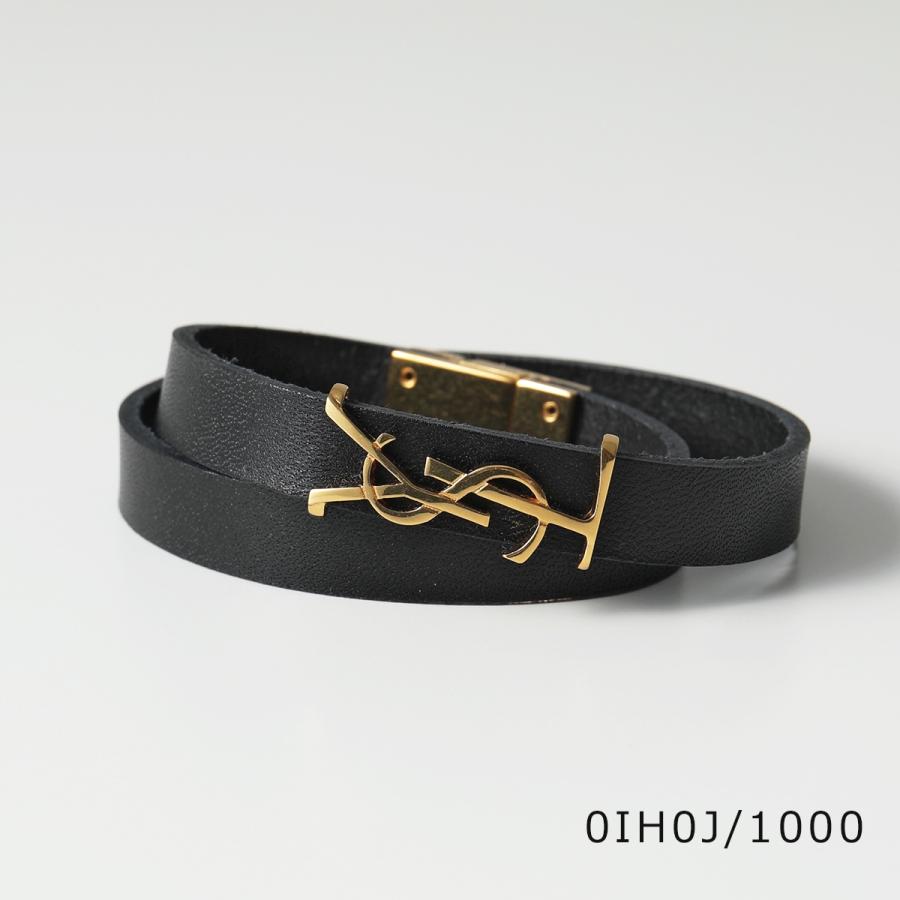 SAINT LAURENT サンローラン ダブルラップブレスレット 646558 SAINT LAURENT サンローラン ダブルラップブレスレット 646558