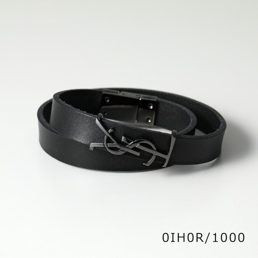 SAINT LAURENT サンローラン ダブルラップブレスレット 646558 SAINT LAURENT サンローラン ダブルラップブレスレット 646558