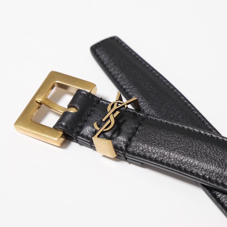 SAINT LAURENT サンローラン ベルト YSL BELT 2.0 ナロー 554465 SAINT LAURENT サンローラン ベルト YSL BELT 2.0 ナロー 554465