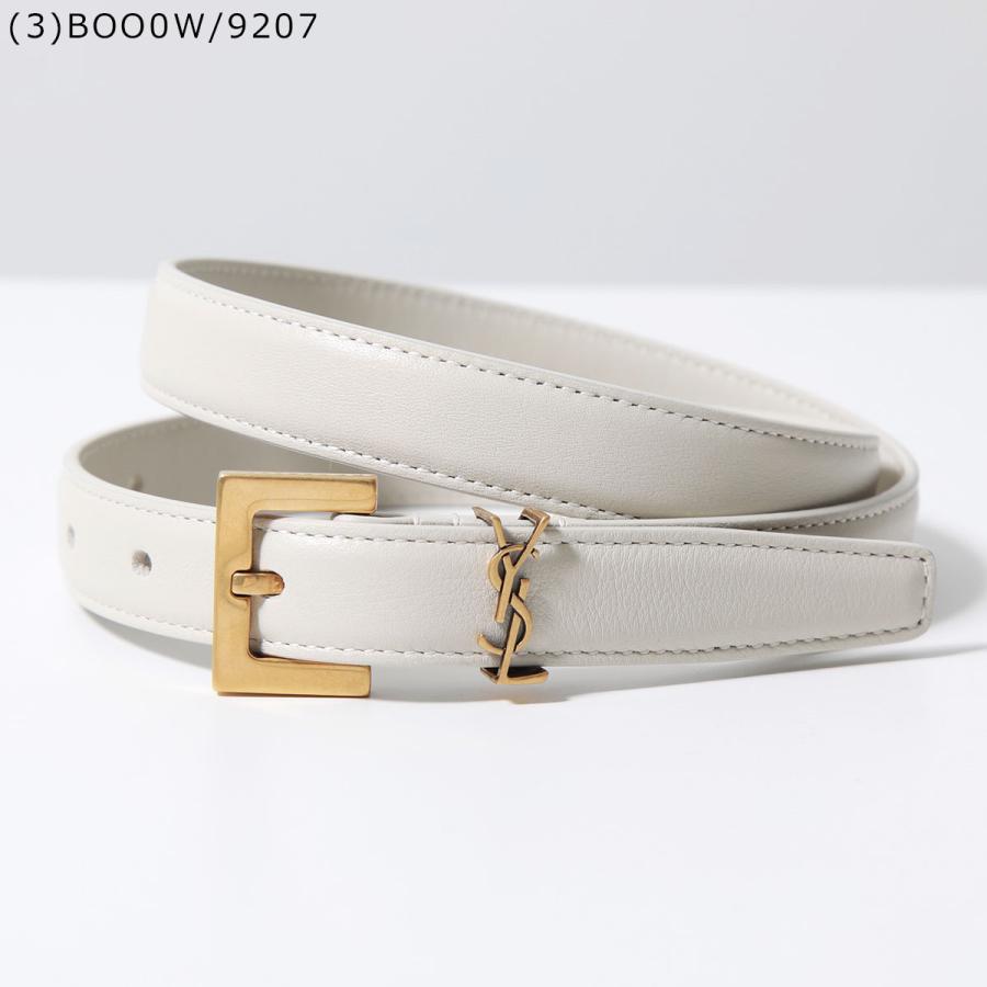 イブサンローランの革ベルト SAINT LAURENT サンローラン ベルト YSL BELT 3.0 634440 BRM0E DTI0E