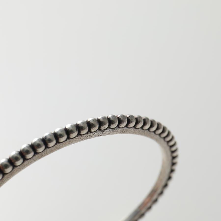 サンローラン　saint laurent シルバー ハンマードオープンバングル 中古・古着通販】Yves Saint Laurent (イヴサンローラン
