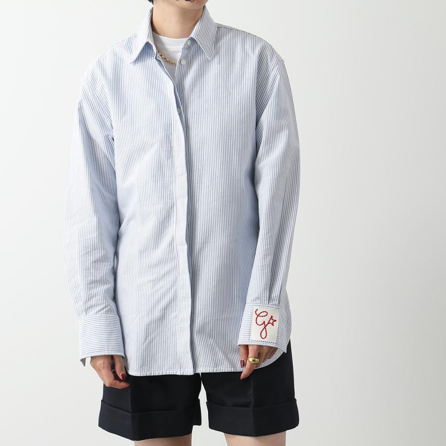 ゴールデングース 定価5.3 オックスフォード ストライプ オーバーサイズシャツ GOLDEN GOOSE（ゴールデングース） シャツ GWP00820 P000548 ブラウス