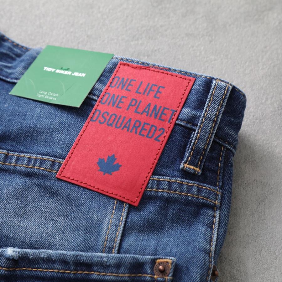 DSQUARED2 ディースクエアード ジーンズ TIDY BIKER JEANS S78LB0052 