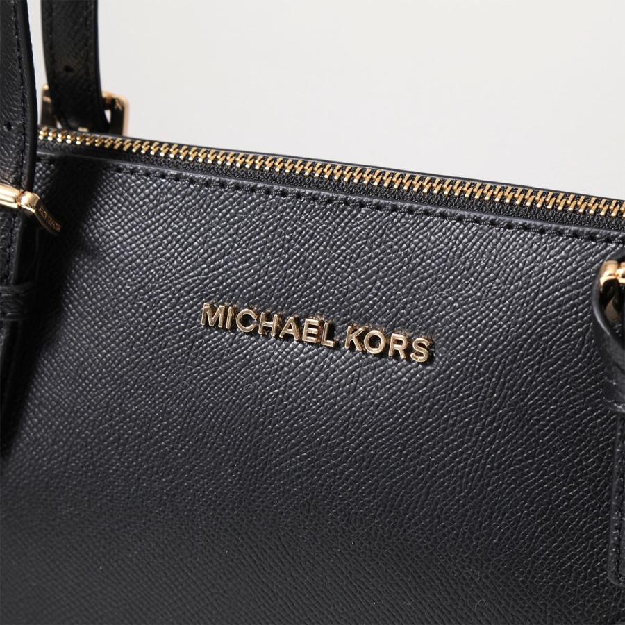 MICHAEL KORS マイケルコース トートバッグ JET SET ITEM 30F2GTTT8L レディース レザー ハンドバッグ ロゴメタル 鞄 BLACK｜s-musee｜10