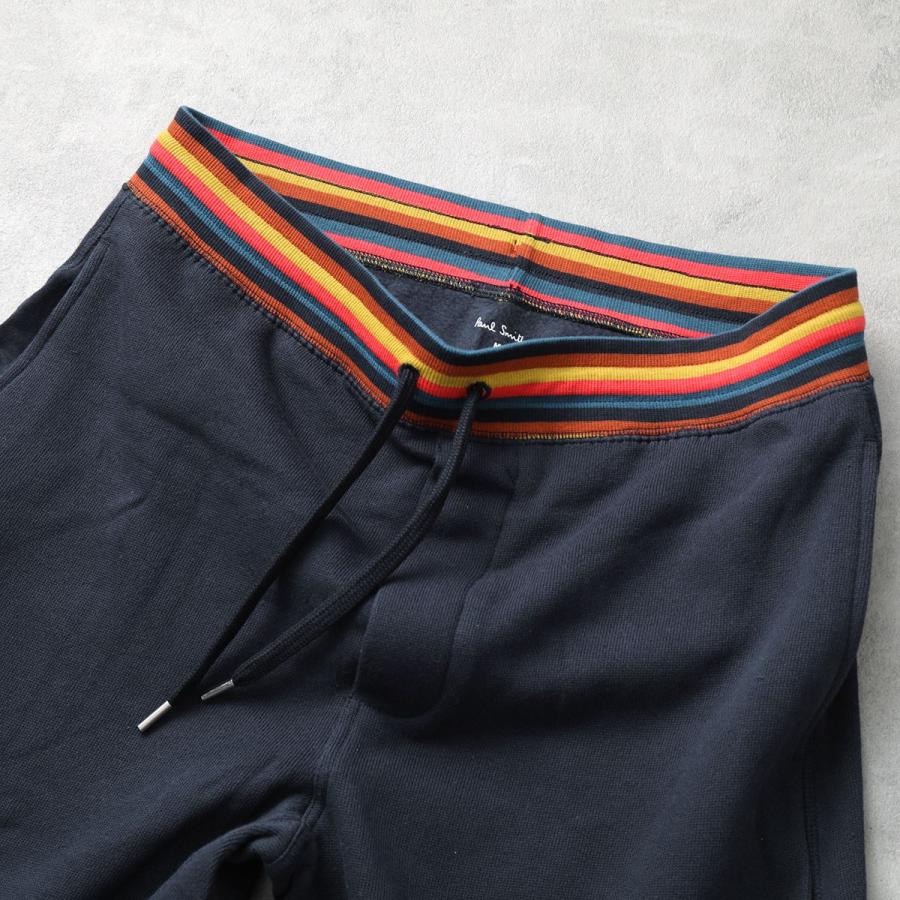 Paul Smith ポールスミス ハーフパンツ SHORT JERSEY M1A 374H AU807B メンズ ショートパンツ スウェットパンツ コットン ロゴ カラー2色 :340525102:インポートセレクト musee 通販 ポールスミス ショートパンツ ハーフパンツ メンズL ブルー