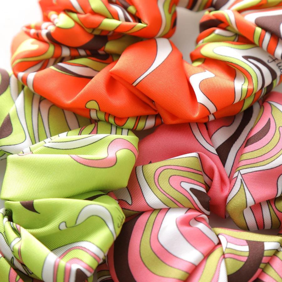 EMILIO PUCCI エミリオプッチ シュシュ HAIR TIE 2HAI49 2H471 EMILIO PUCCI エミリオプッチ シュシュ HAIR TIE 2HAI49 2H471