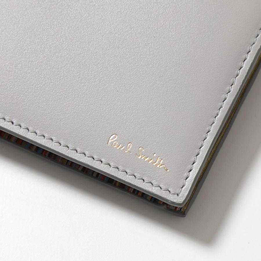 Paul Smith ポールスミス 二つ折り財布 M1A 4833 BMULTI WALLET BF CN  