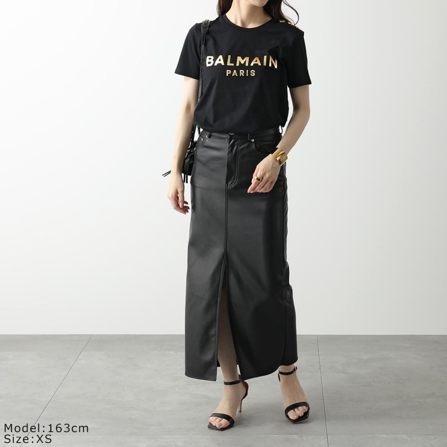BALMAIN バルマン 半袖 Tシャツ XF1EF005 BB28 レディース BALMAIN バルマン 半袖 Tシャツ XF1EF005 BB28 レディース