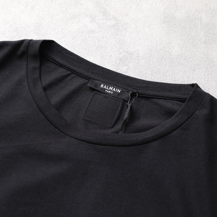 BALMAIN バルマン Tシャツ XH1EH015 BB15 メンズ クルーネック BALMAIN バルマン Tシャツ XH1EH015 BB15 メンズ クルーネック