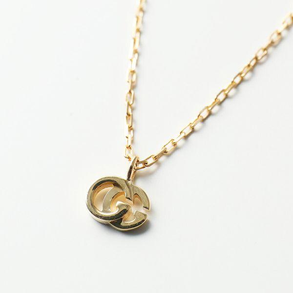 GUCCI（グッチ） ネックレス 687118 J8500 レディース ダブルG GGロゴ