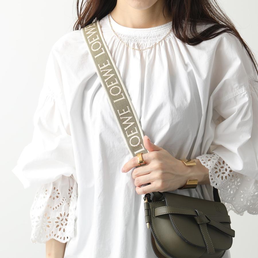 LOEWE ロエベ ショルダーバッグ GATE DUAL MINI ゲート ミニ A650N46X13 レディース レザー アナグラム ジャガードロゴベルト 鞄 カラー5色の画像