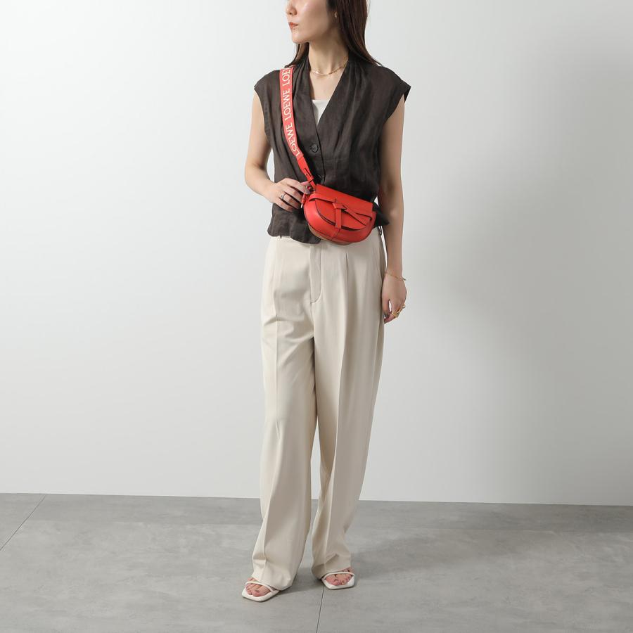 ロエベ ゲート アナグラム レザー 2way ショルダーバッグ LOEWE ロエベ ショルダーバッグ GATE DUAL MINI ゲート ミニ