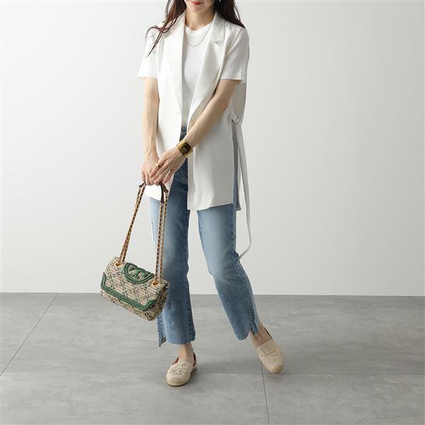 TORY BURCH（トリーバーチ） ショルダーバッグ FLEMING SOFT STRAW