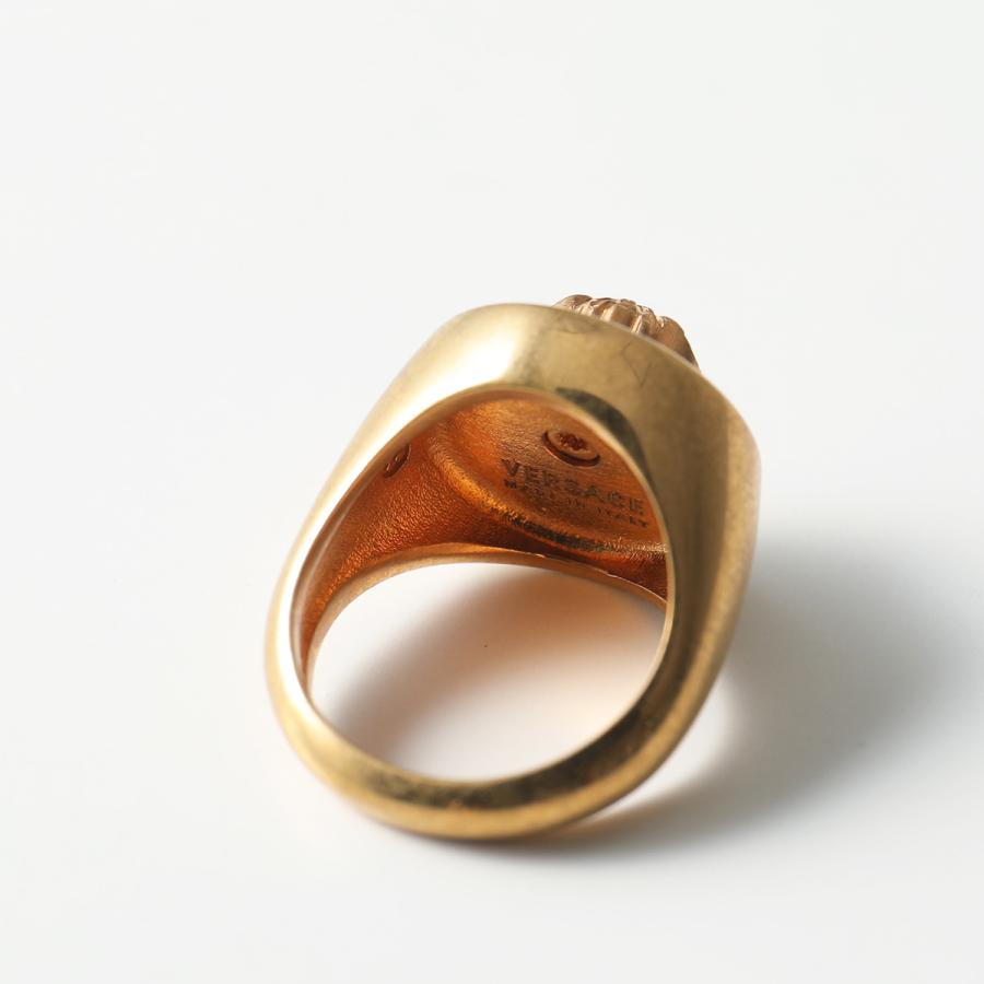 VERSACE ヴェルサーチ リング Enamel Medusa Medallion Ring VERSACE ヴェルサーチ リング Enamel Medusa Medallion Ring