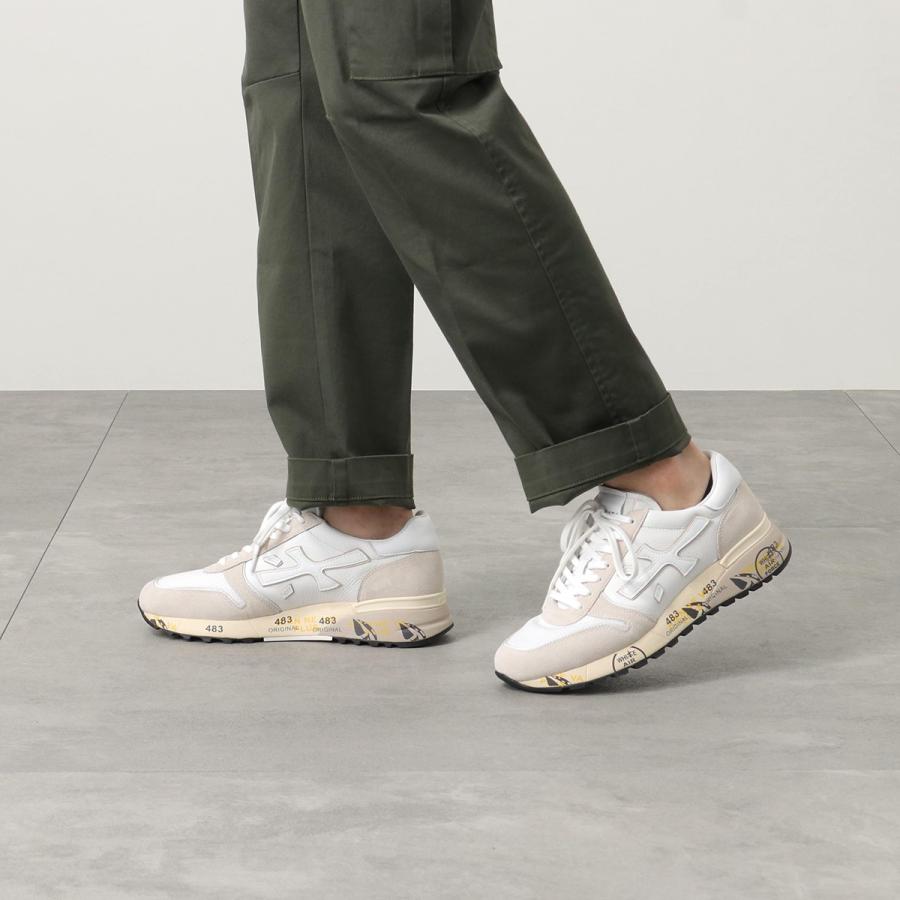 PREMIATA WHITE プレミアータ ホワイト スニーカー MICK ミック 5698  