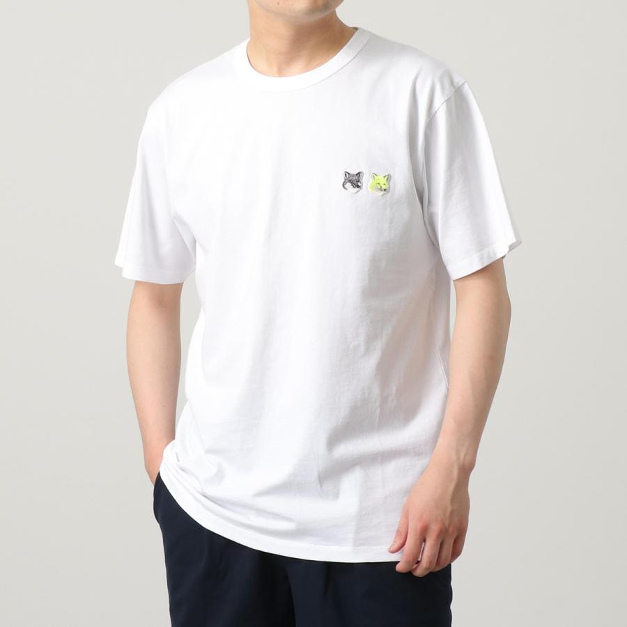 MAISON KITSUNE（メゾン キツネ） Tシャツ IU00122KJ0008 DOUBLE