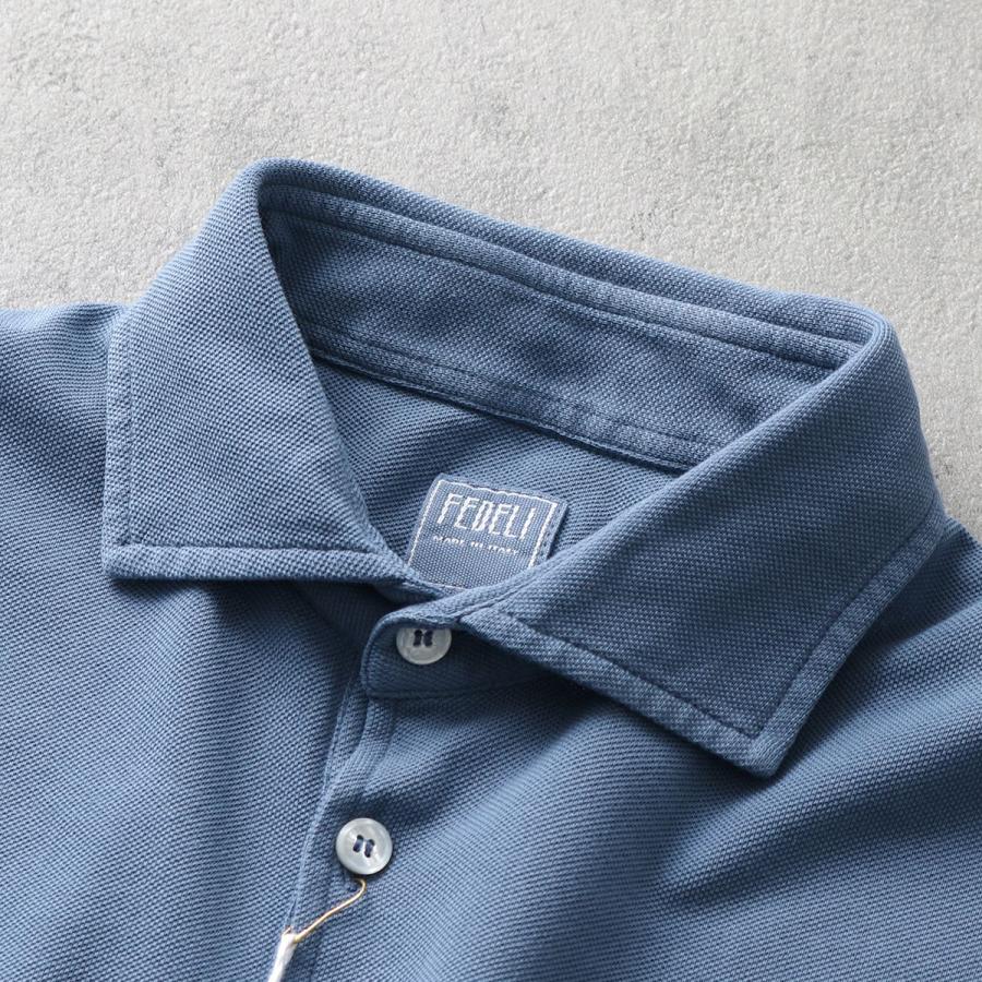 FEDELI（フェデリ） ポロシャツ 5UEF0111 TOMMY MM PIQUET FROSTED