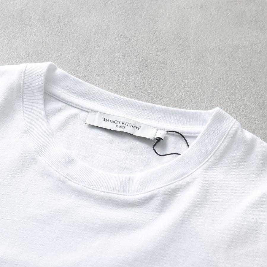 正規品タグ付Maison Kitsune メゾンキツネ Tシャツ XS ホワイト 楽天市場】メゾンキツネ Tシャツ メンズ レディース 半袖 MAISON