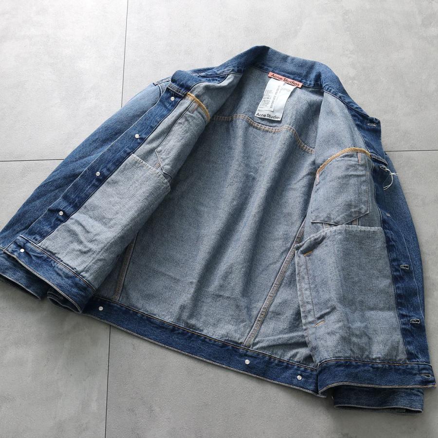 訳有】Acne Studios アクネストゥディオズ デニムジャケット C90077 FN UX OUTW000013 メンズ 長袖 オーバーサイズ ヴィンテージ加工 Mid-Blue【XXS/XS】 :340610500:インポートセレクト musee - 通販 - Yahoo!ショッピング 訳有】Acne Studios アクネストゥディオズ デニムジャケット C90077 FN UX OUTW000013 メンズ 長袖 オーバーサイズ ヴィンテージ加工 Mid-Blue【XXS/XS】 :340610500:インポートセレクト musee - 通販 - Yahoo!ショッピング