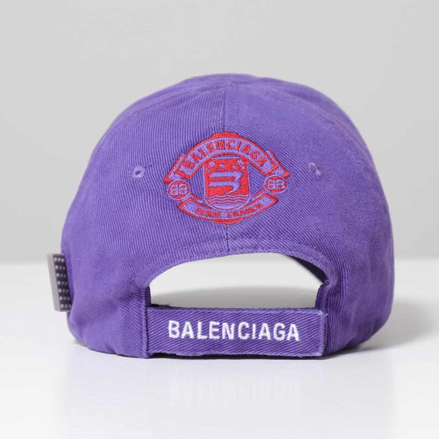 BALENCIAGA バレンシアガ ベースボールキャップ HAT SNOWBOARD 680739 410B2 レディース ロゴ刺繍 コットン 帽子  0527