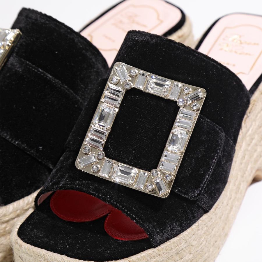 Roger Vivier ROGER VIVIER ロジェヴィヴィエ サンダル STRASS