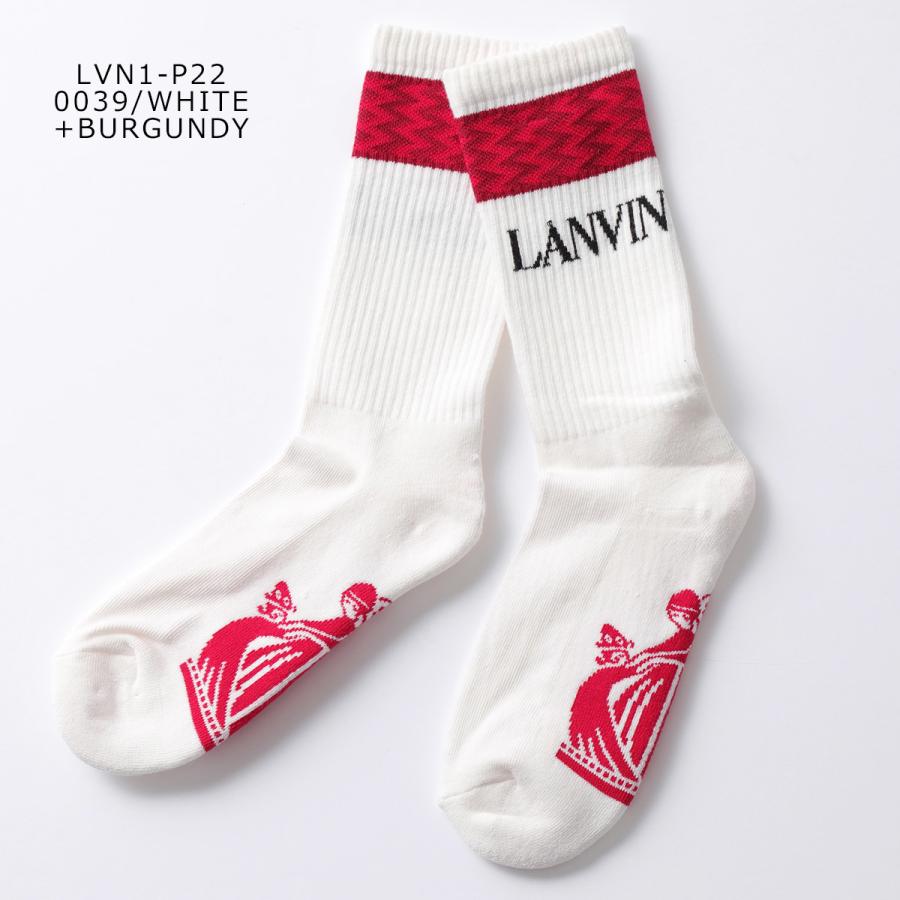 LANVIN ランバン ソックス AM SALCHS LVN1 LVN3 P22 レディース ロゴ 靴下 リブ カラー3色  :340614614:インポートセレクト musee - 通販 - Yahoo!ショッピング