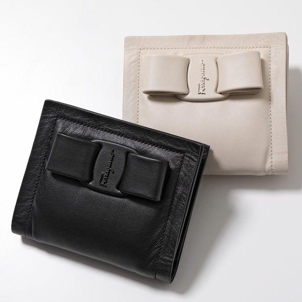 SALVATORE FERRAGAMO フェラガモ 二つ折り財布 22 0288 レディース SALVATORE FERRAGAMO フェラガモ 二つ折り財布 22 0288 レディース