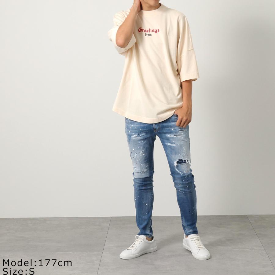 Palm Angels パームエンジェルス 半袖 Tシャツ CALIFORNIA LOGO OVER  