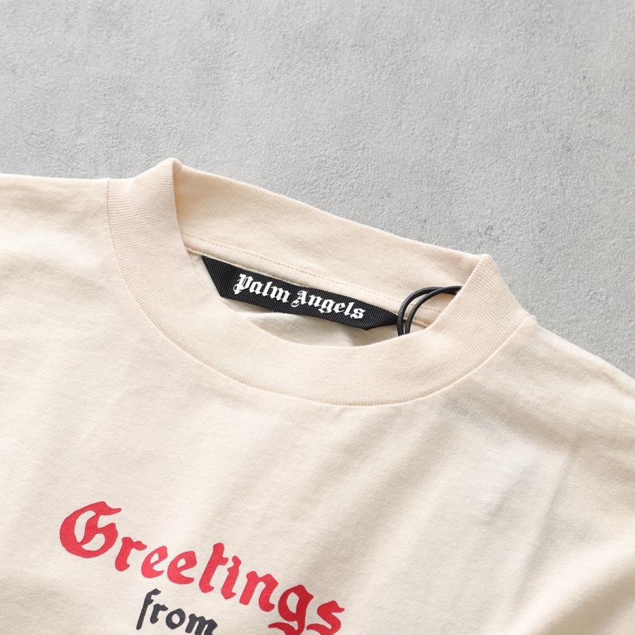 Palm Angels パームエンジェルス 半袖 Tシャツ CALIFORNIA LOGO OVER  