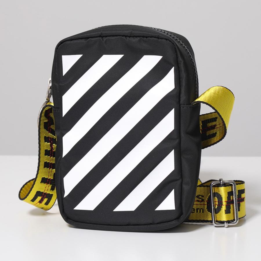 OFF-WHITE オフホワイト VIRGIL ABLOH ショルダーバッグ BINDER NYLON CROSSBODY  OMNQ028S22FAB001 メンズ クロスボディ 鞄 1001/BLACK-WHITE : 340616182 : インポートセレクト  musee - 通販 -