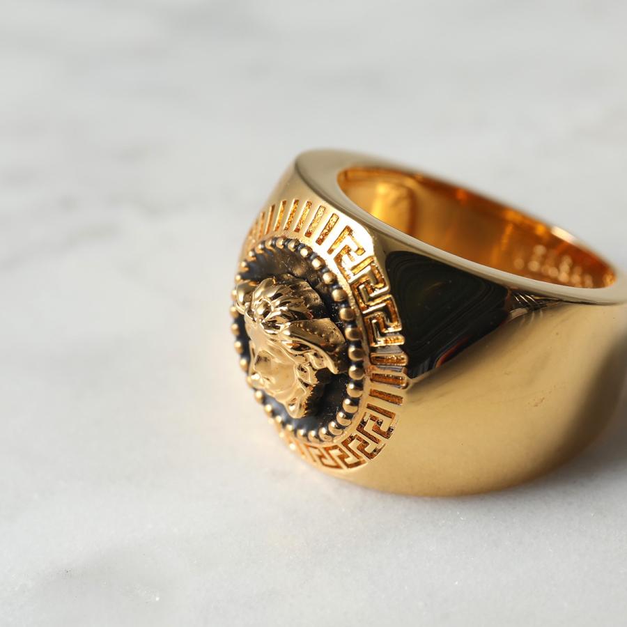 VERSACE ヴェルサーチ リング DG57492 DJMS メンズ ラウンド VERSACE ヴェルサーチ リング DG57492 DJMS メンズ ラウンド