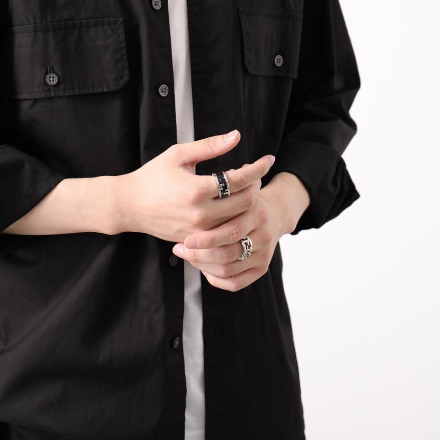 FENDI（フェンディ） リング 7AJ567 F1N メンズ FFロゴ 指輪