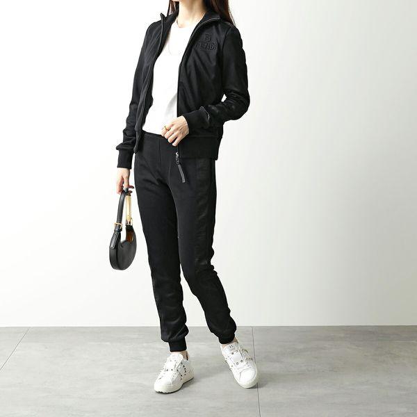 FENDI フェンディ セットアップ TUTA FENDIRAMA JERSEY FAJ098 AGOO レディース 上下セット FFロゴ ジャージー トラックスーツ F0GME/BLACK :340617617:インポートセレクト musee - 通販 - Yahoo!ショッピング FENDI フェンディ セットアップ TUTA FENDIRAMA JERSEY FAJ098 AGOO レディース 上下セット FFロゴ ジャージー トラックスーツ F0GME/BLACK :340617617:インポートセレクト musee - 通販 - Yahoo!ショッピング