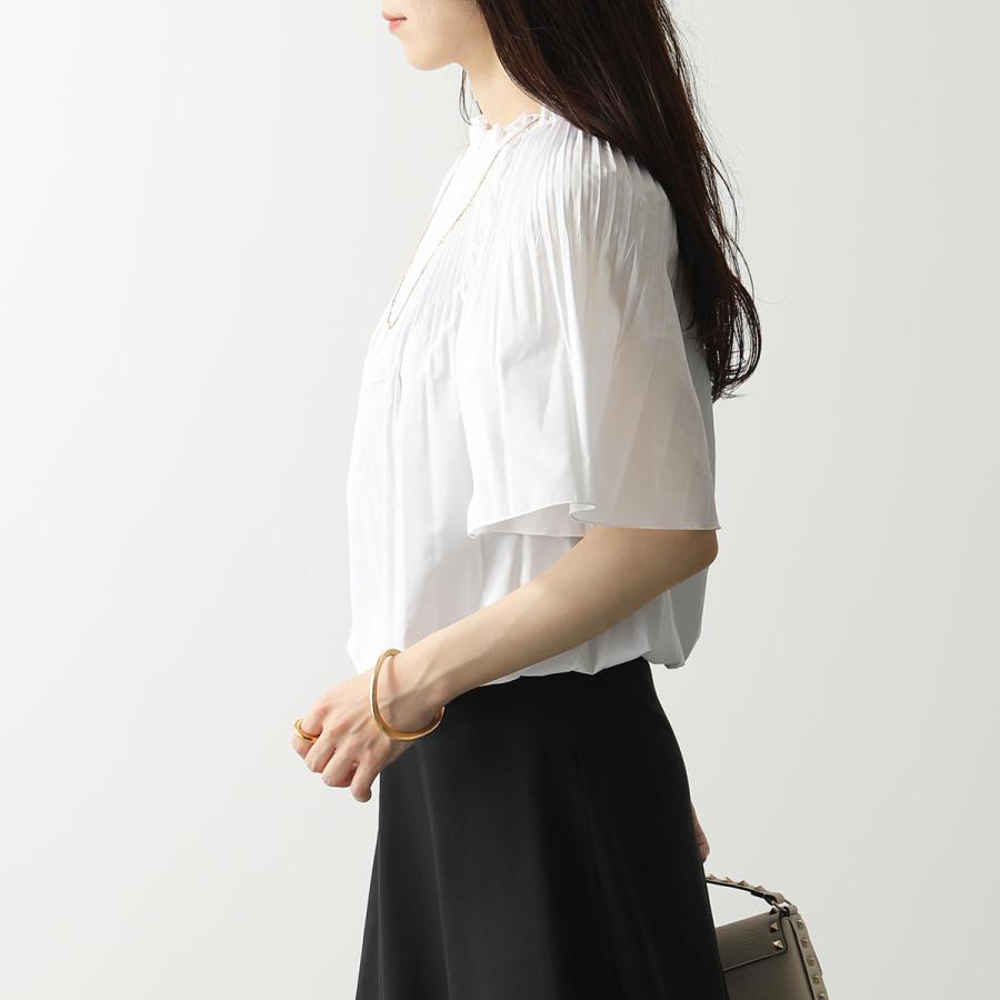 レッドヴァレンティノ 半袖フリルブラウス レッドヴァレンティノ 半袖フリルブラウス