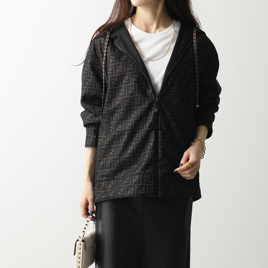 FENDI フェンディ パーカー FENDIRAMA JERSEY FAF142 AGOP レディース 