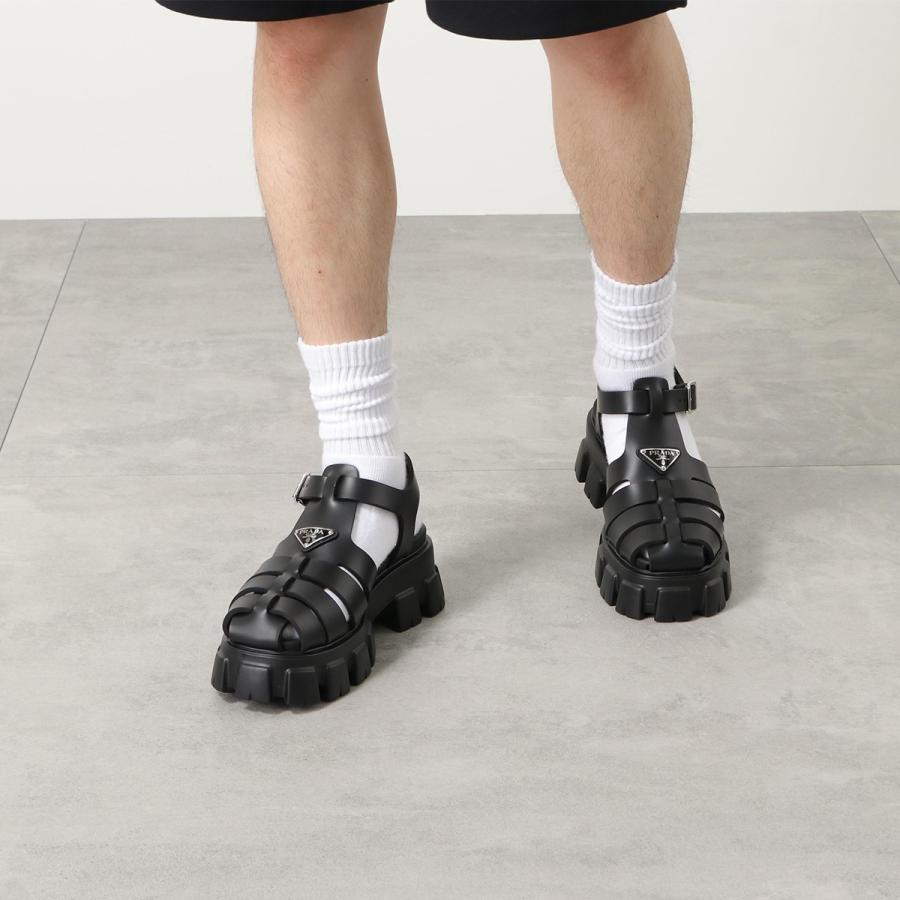 PRADA プラダ ラバー サンダル 2X3083 3LKK メンズ PRADA プラダ ラバー サンダル 2X3083 3LKK メンズ