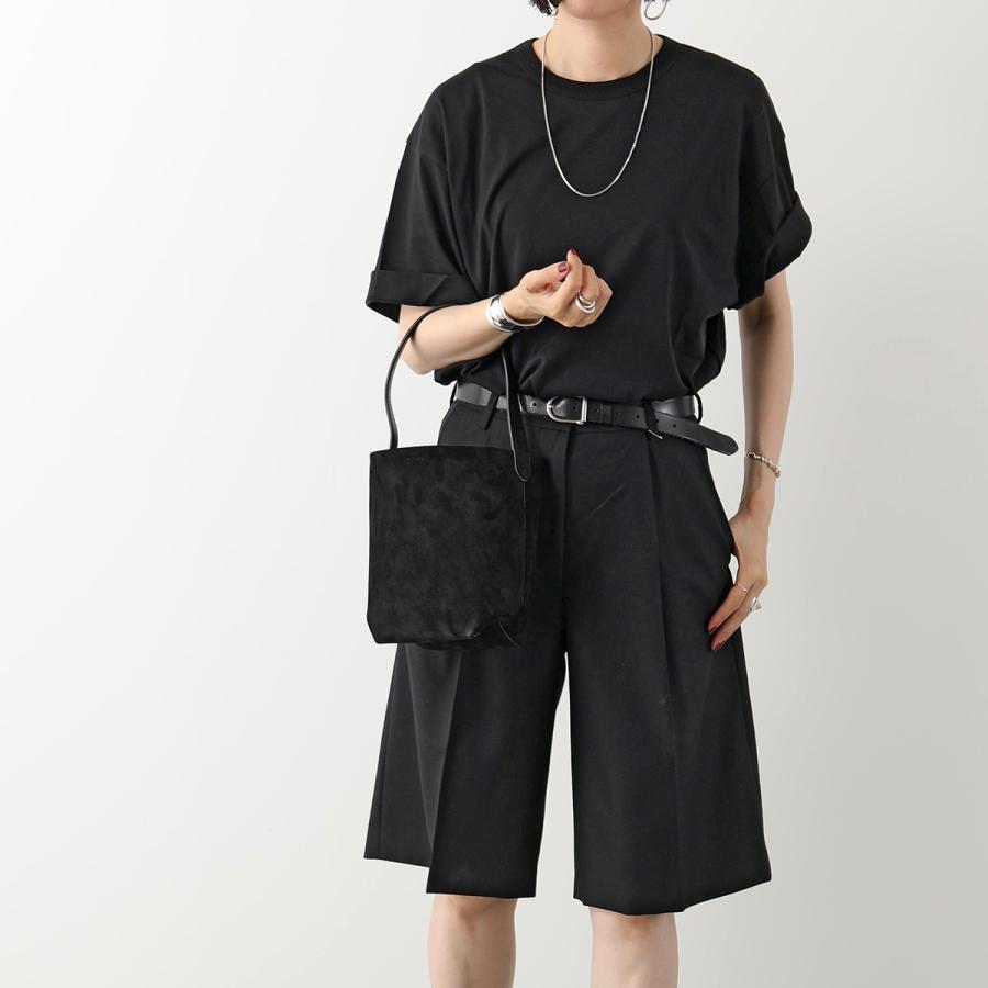 【新品未使用】ブラック　トートバッグ THE ROWロゴ付き　スモール　S Small Park Tote レザー製のバッグ ブラック – The Row