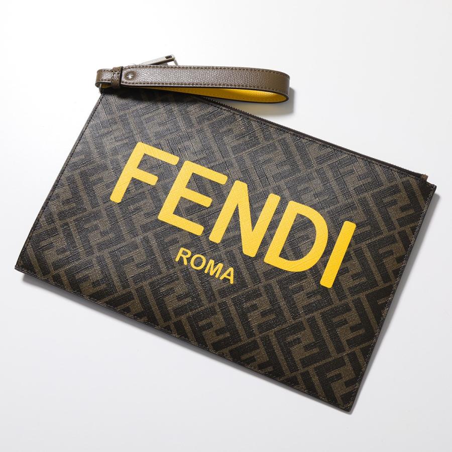 FENDI フェンディ クラッチバッグ 7N0126 AJJ8 メンズ セカンドバッグ