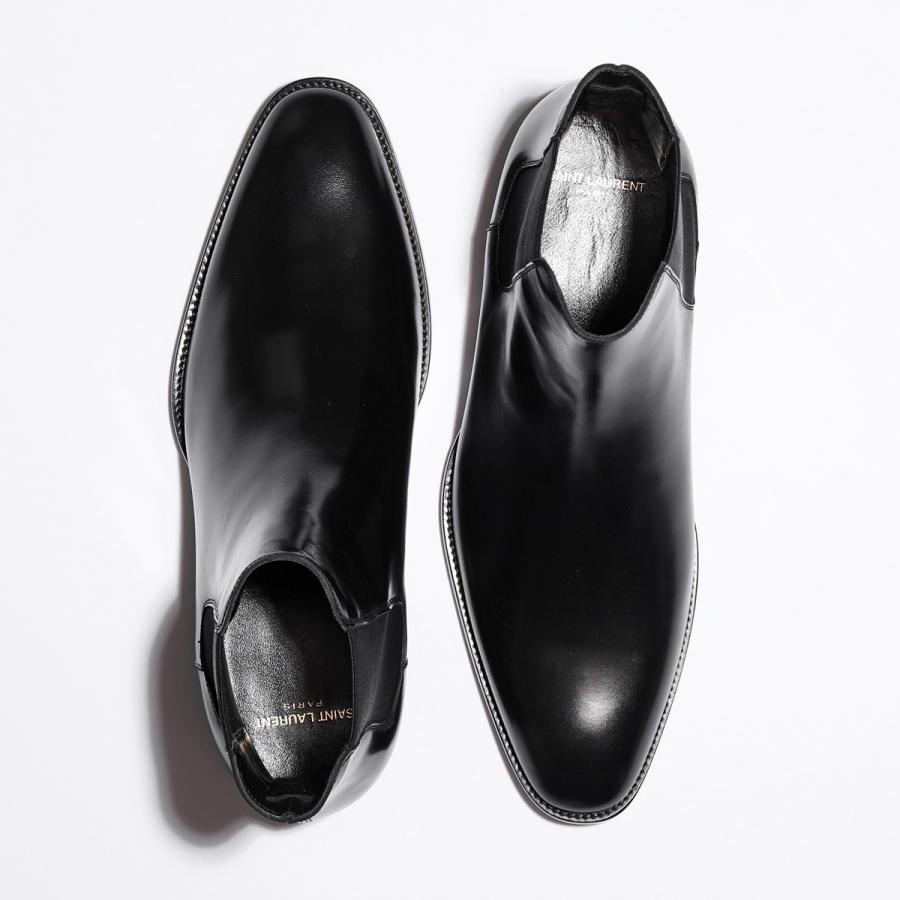 SAINT LAURENT サンローラン サイドゴアブーツ 443208 AQS00 SAINT LAURENT サンローラン サイドゴアブーツ 443208 AQS00