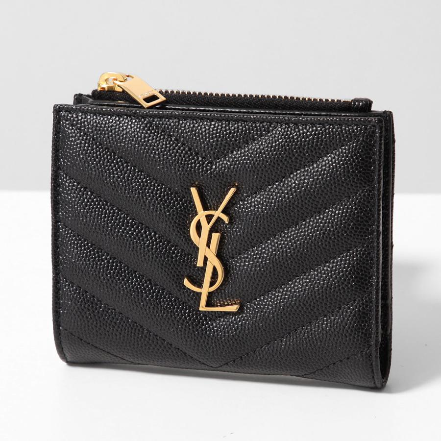 SAINT LAURENT サンローラン 二つ折り財布 575879 BOW01 レディース