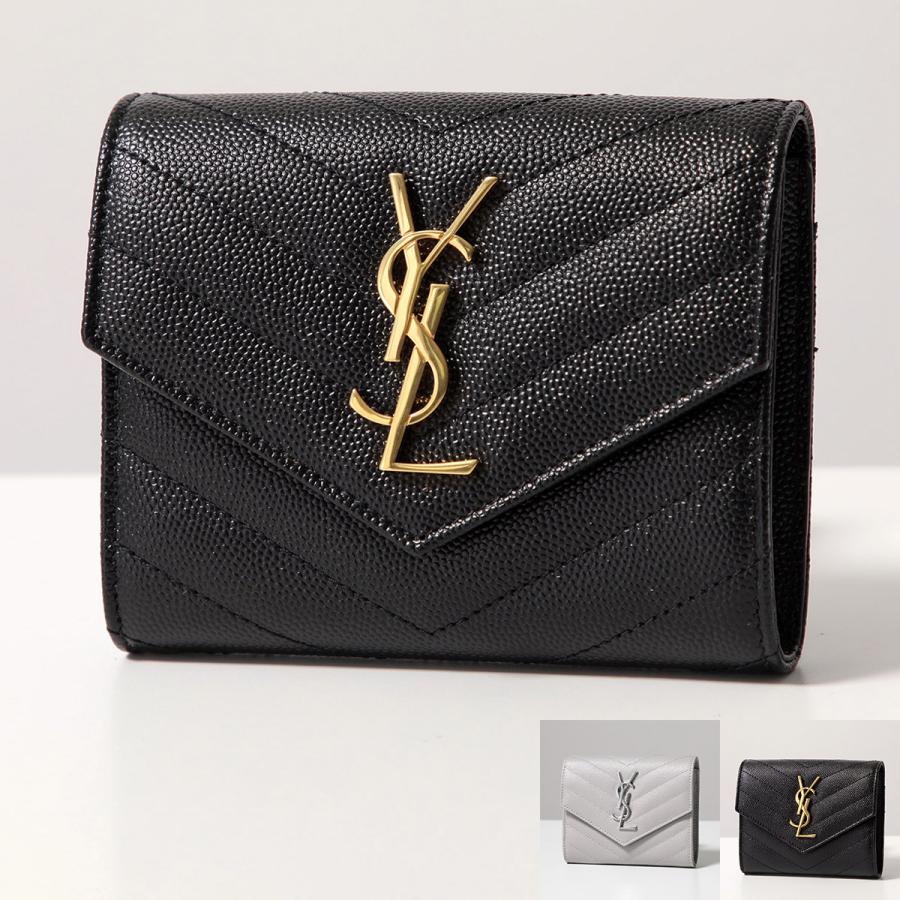 SAINT LAURENT サンローラン 二つ折り財布 403943 BOW02 BOW01