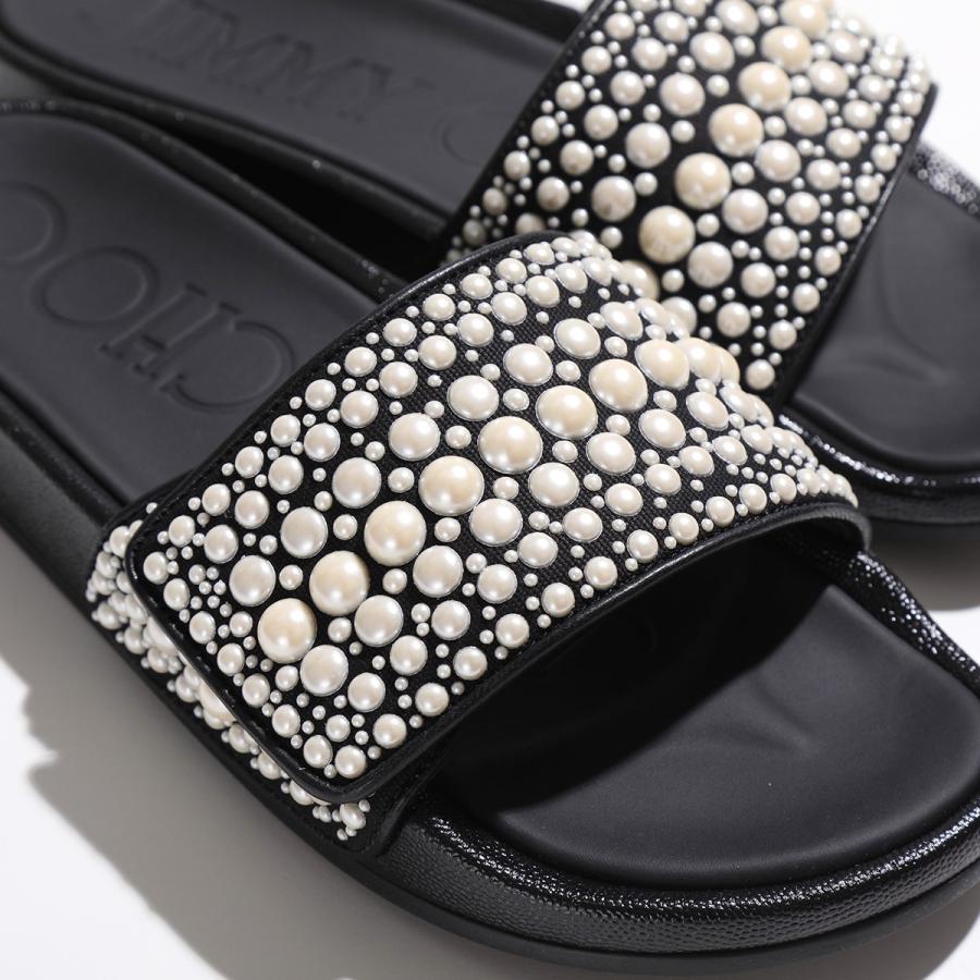 JIMMY CHOO Jimmy Choo ジミーチュウ スライド サンダル FITZ/F JIMMY CHOO Jimmy Choo ジミーチュウ スライド サンダル FITZ/F