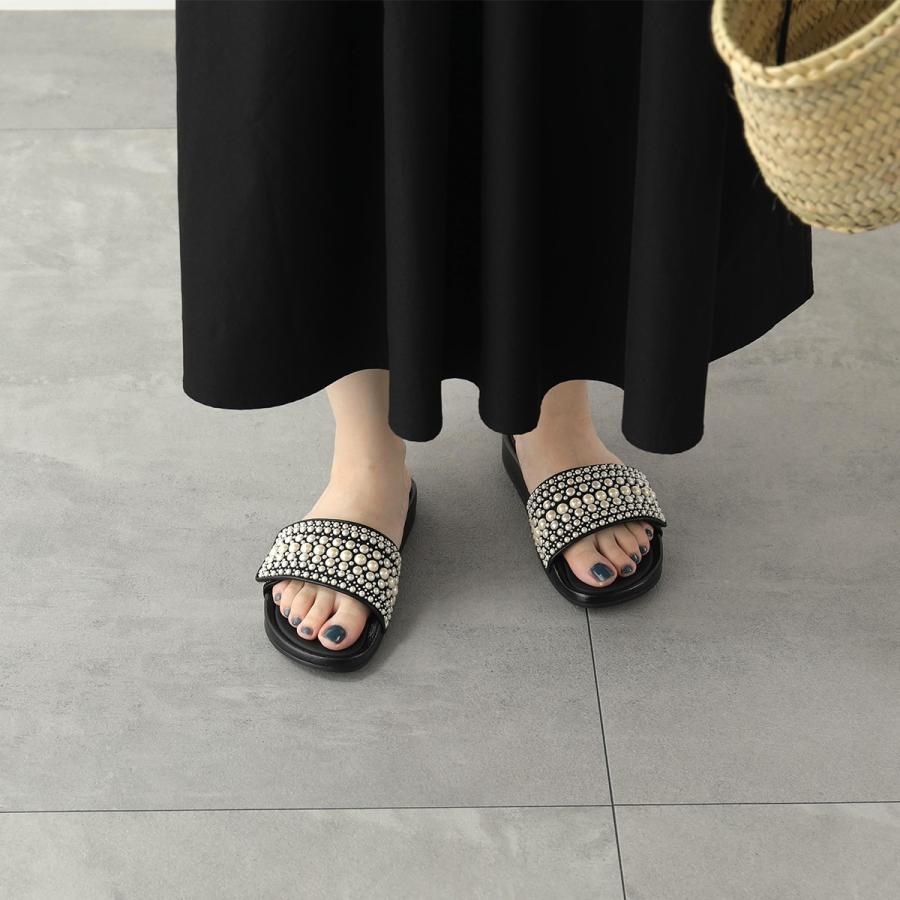 JIMMY CHOO Jimmy Choo ジミーチュウ スライド サンダル FITZ/F JIMMY CHOO Jimmy Choo ジミーチュウ スライド サンダル FITZ/F