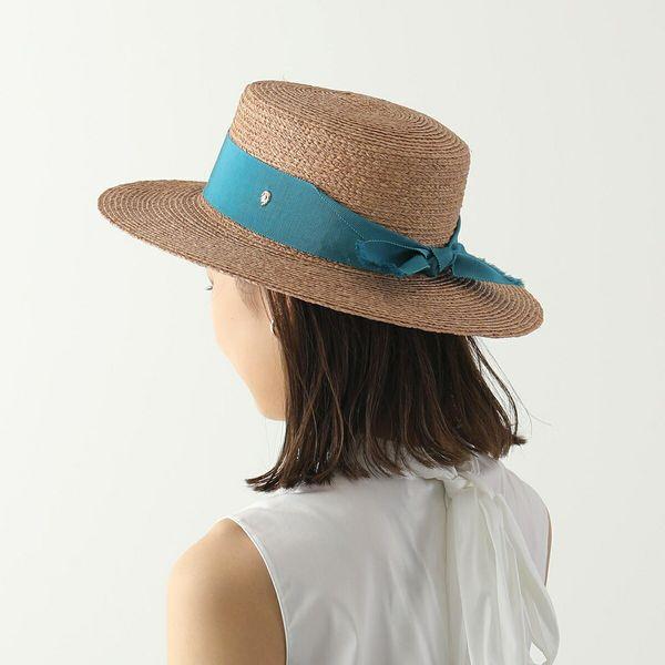 Helen Kaminski ヘレンカミンスキー カンカン帽 Bloom レディース ラフィア ボーターハット リボン 麦わら 帽子 Nougat Capri インポートセレクト Musee 通販 Yahoo ショッピング