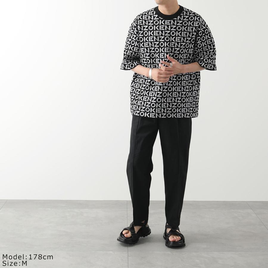KENZO ケンゾー 半袖ニット 5PU692 3SC メンズ クルーネック tシャツ 