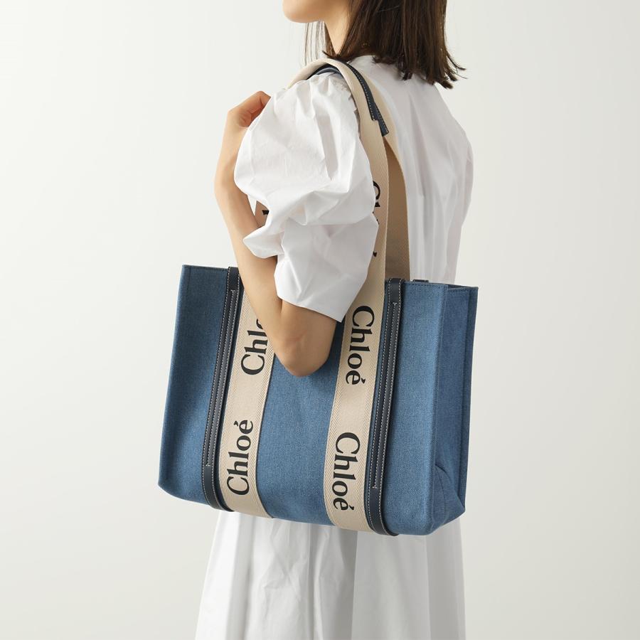 Chloe クロエ トートバッグ WOODY ウッディ CHC22SS383G65 Chloe クロエ トートバッグ WOODY ウッディ CHC22SS383G65